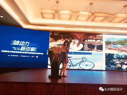 寇航女士受邀參加中國特色小鎮發展高峰論壇并發表主旨演講