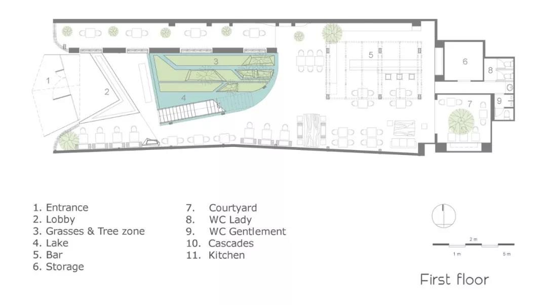 No.1986 咖啡餐廳，奇奇怪怪的‘烏鴉嘴’空間 / Le House