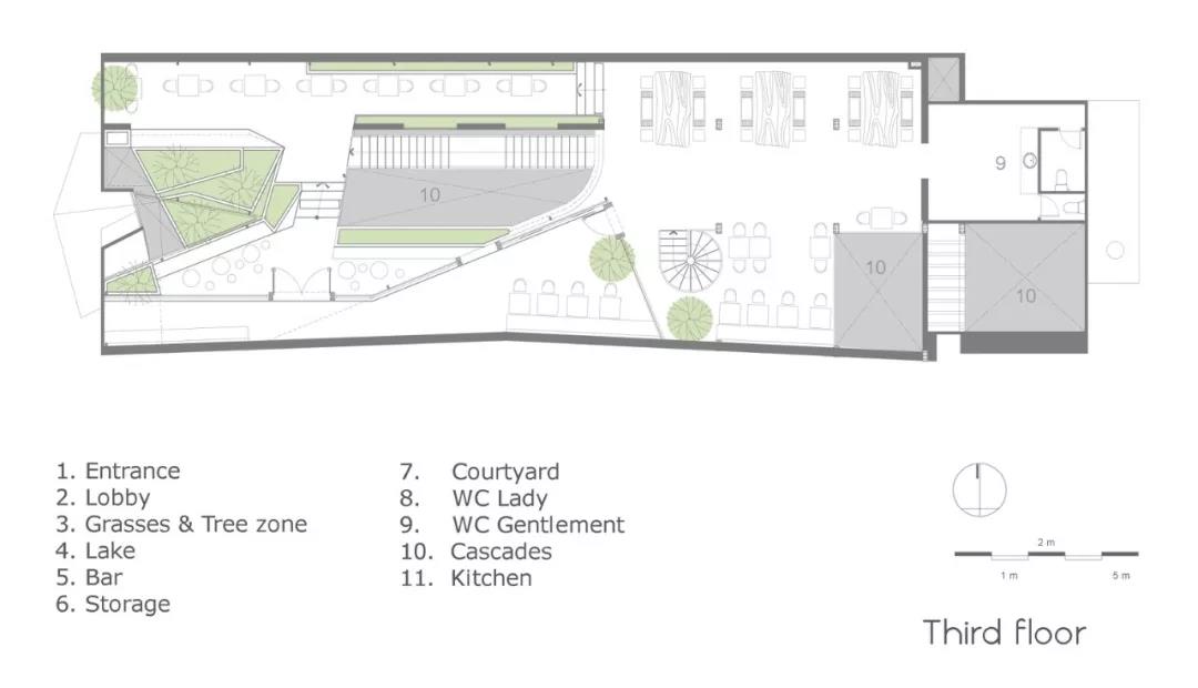No.1986 咖啡餐廳，奇奇怪怪的‘烏鴉嘴’空間 / Le House