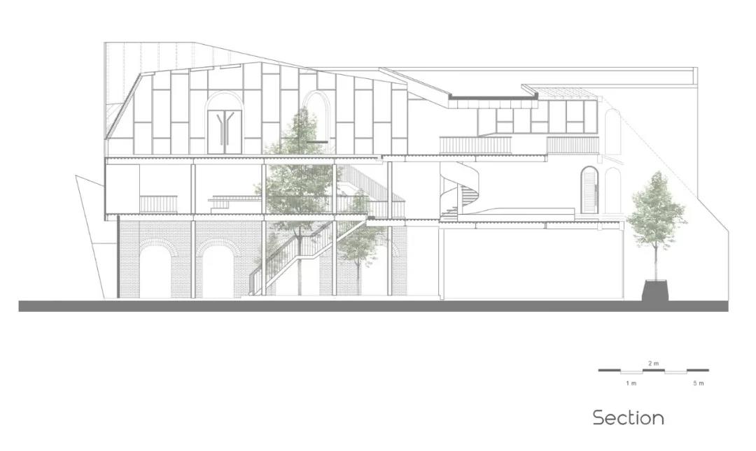 No.1986 咖啡餐廳，奇奇怪怪的‘烏鴉嘴’空間 / Le House