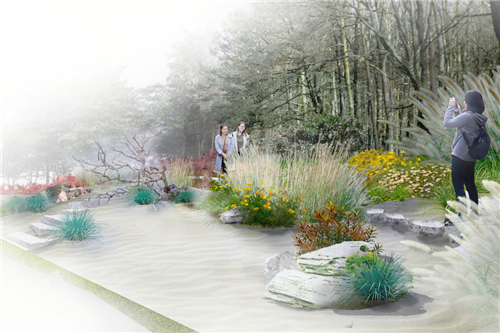 河北省第二屆（秦皇島）園博會花境創意作品——山海境