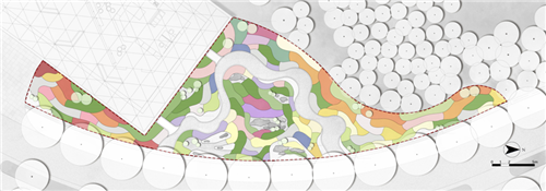 河北省第二屆（秦皇島）園博會花境創意作品——山海側　花間頤心