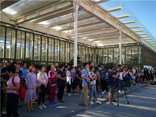 國內外花藝大師同臺獻藝 秦皇島舉辦國際插花藝術展