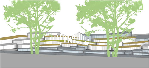 河北省第二屆園博會花境創(chuàng)意作品——花漫“水圖”卷