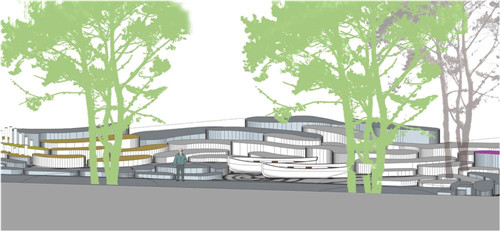 河北省第二屆園博會花境創(chuàng)意作品——花漫“水圖”卷