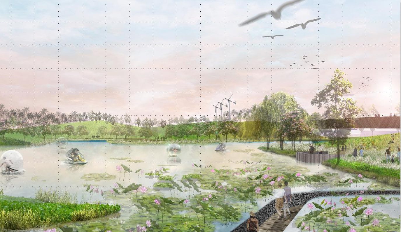 Yossapon Boonsom ：Hybrid Park City（混合型公園城市）