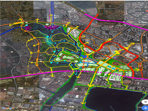 梁達民：紅黃藍綠-環境設計