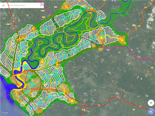 梁達民：紅黃藍綠-環境設計