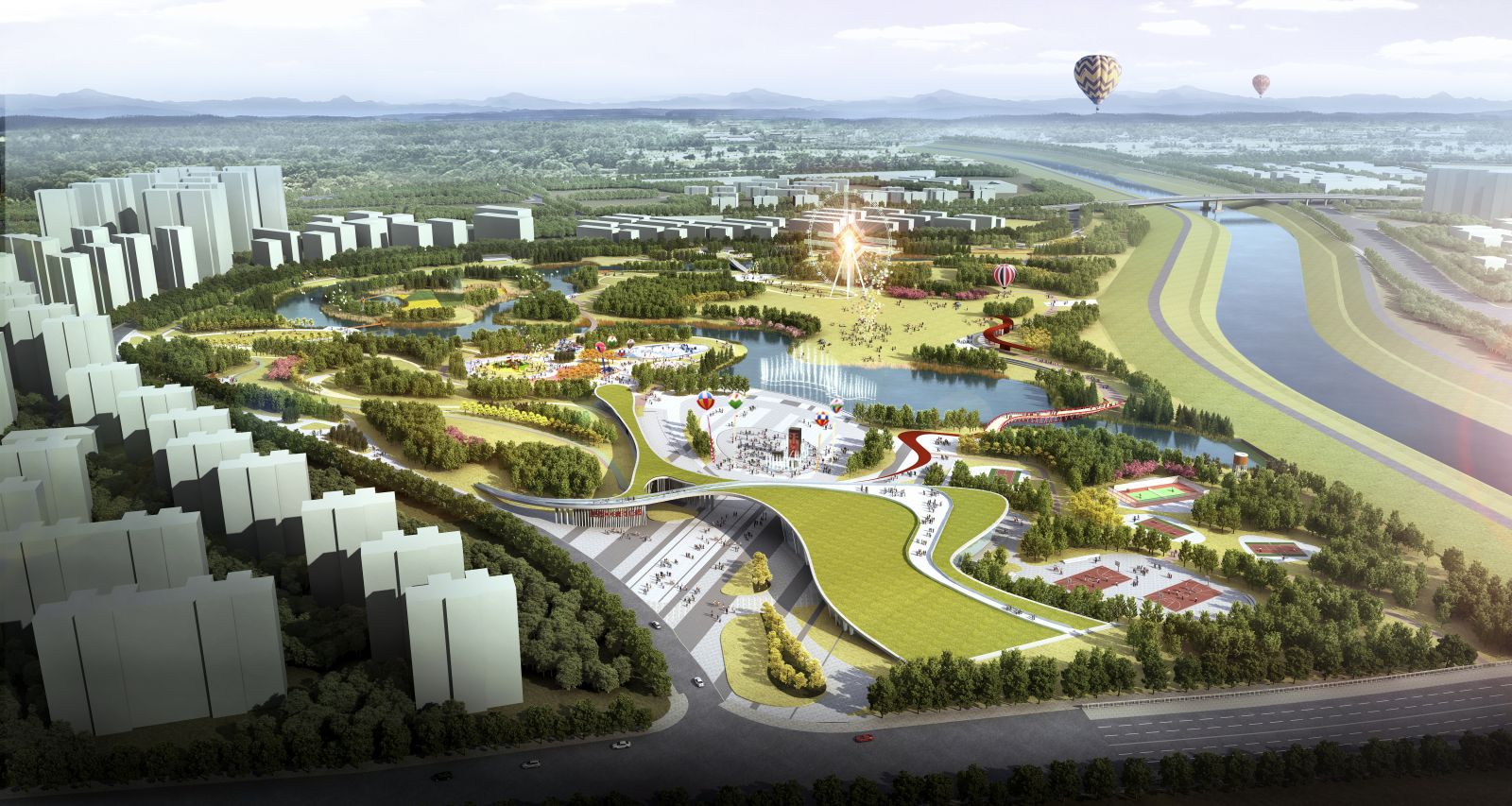 園冶杯專業獎:合肥市肥西縣濱河公園