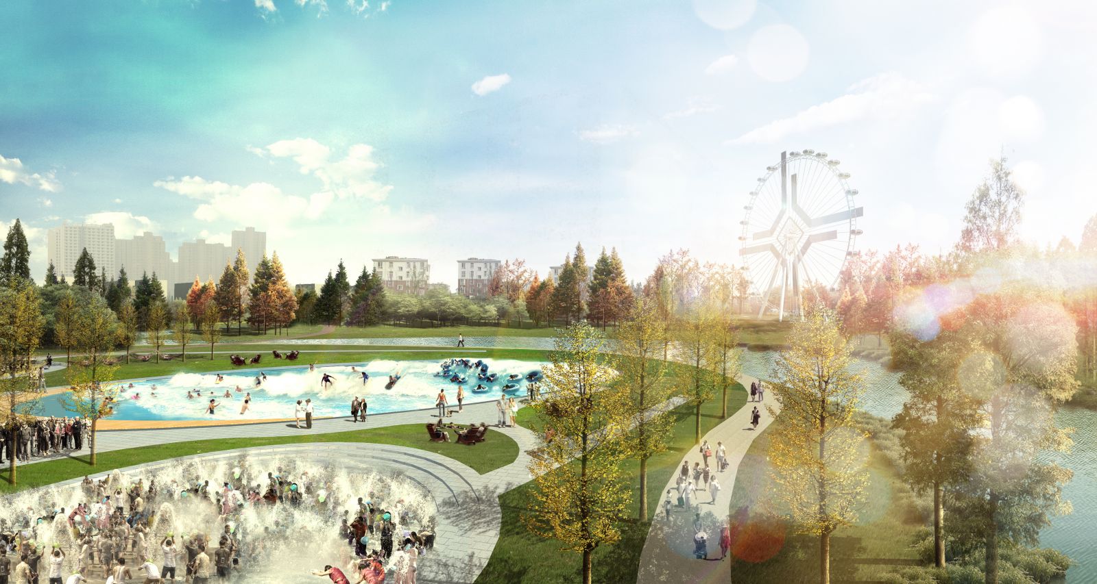 園冶杯專業獎:合肥市肥西縣濱河公園