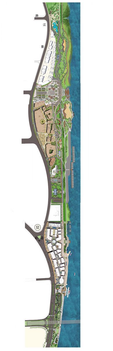 園冶杯專業獎:長沙湘江西岸商業旅游景觀帶