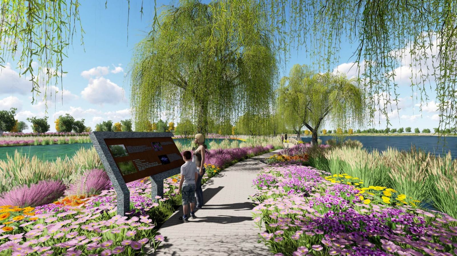 園冶杯專業獎:黃驊城西花卉園工程設計方案