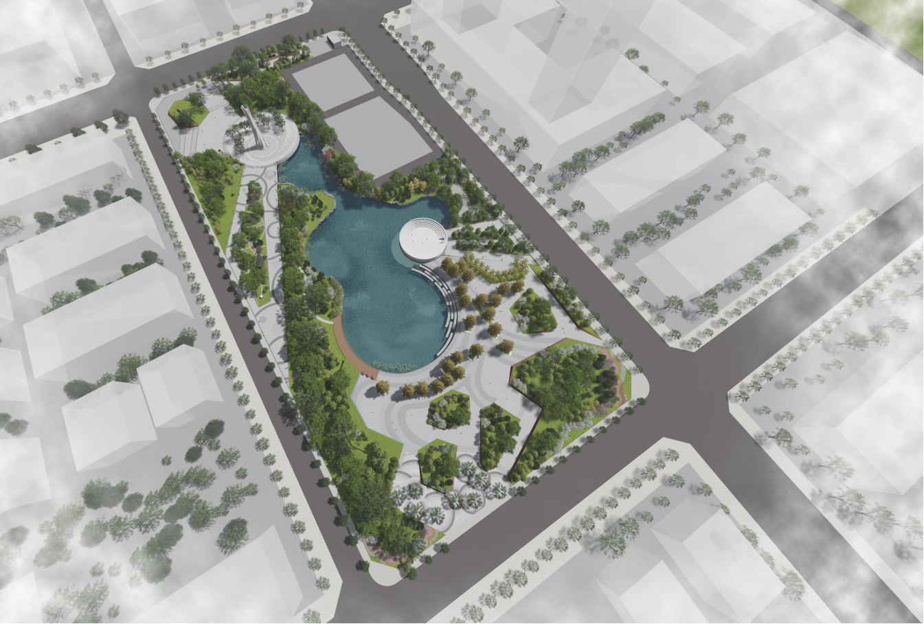 西安航天基地東湖公園方案競賽評審會舉行(附獲獎方案介紹)