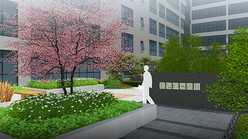 園冶杯專(zhuān)業(yè)獎(jiǎng):新華國(guó)際廣場(chǎng)天井園林景觀