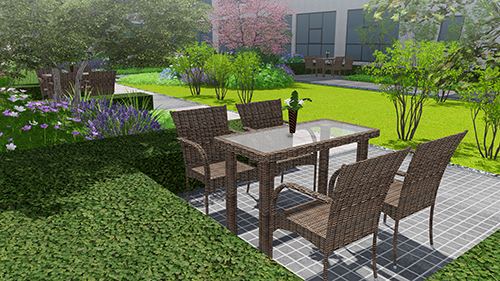 園冶杯專(zhuān)業(yè)獎(jiǎng):新華國(guó)際廣場(chǎng)天井園林景觀