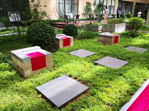 園冶杯專(zhuān)業(yè)獎(jiǎng):新華國(guó)際廣場(chǎng)天井園林景觀