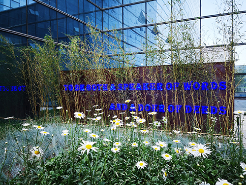 園冶杯專(zhuān)業(yè)獎(jiǎng):新華國(guó)際廣場(chǎng)天井園林景觀