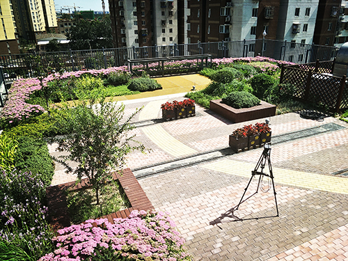 園冶杯專業(yè)獎(jiǎng)：工業(yè)大學(xué)附中低碳屋頂花園