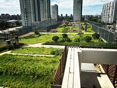 園冶杯專業(yè)獎(jiǎng)：工業(yè)大學(xué)附中低碳屋頂花園