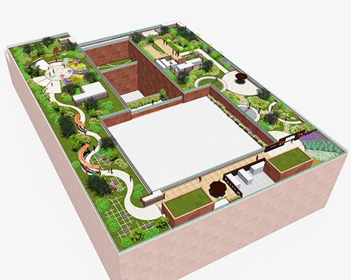 園冶杯專業獎:景山學校分校低碳屋頂花園