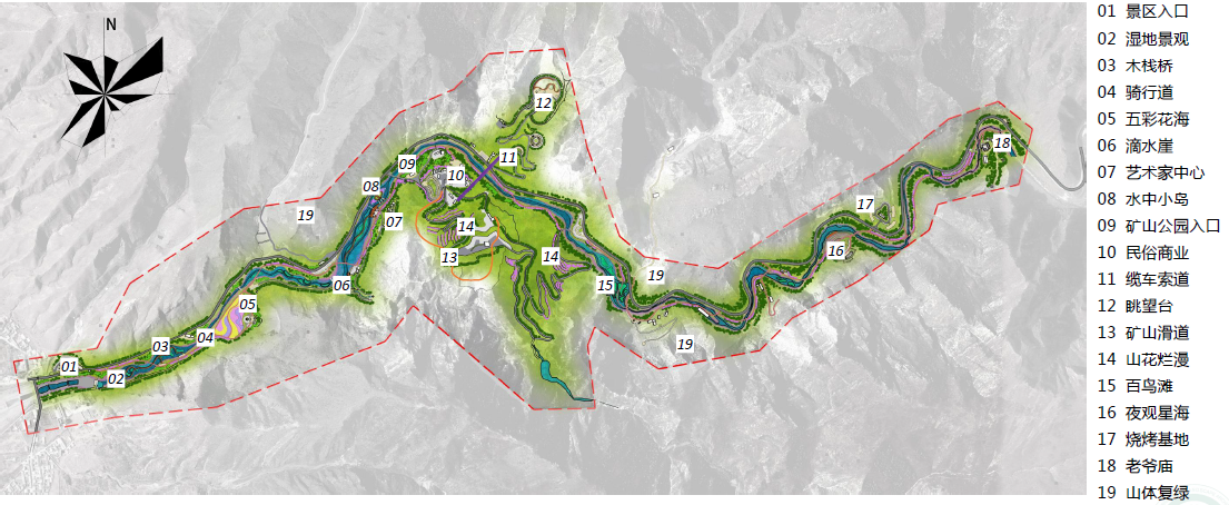園冶杯專業(yè)獎:呼和浩特市哈拉沁生態(tài)谷景區(qū)景觀設計