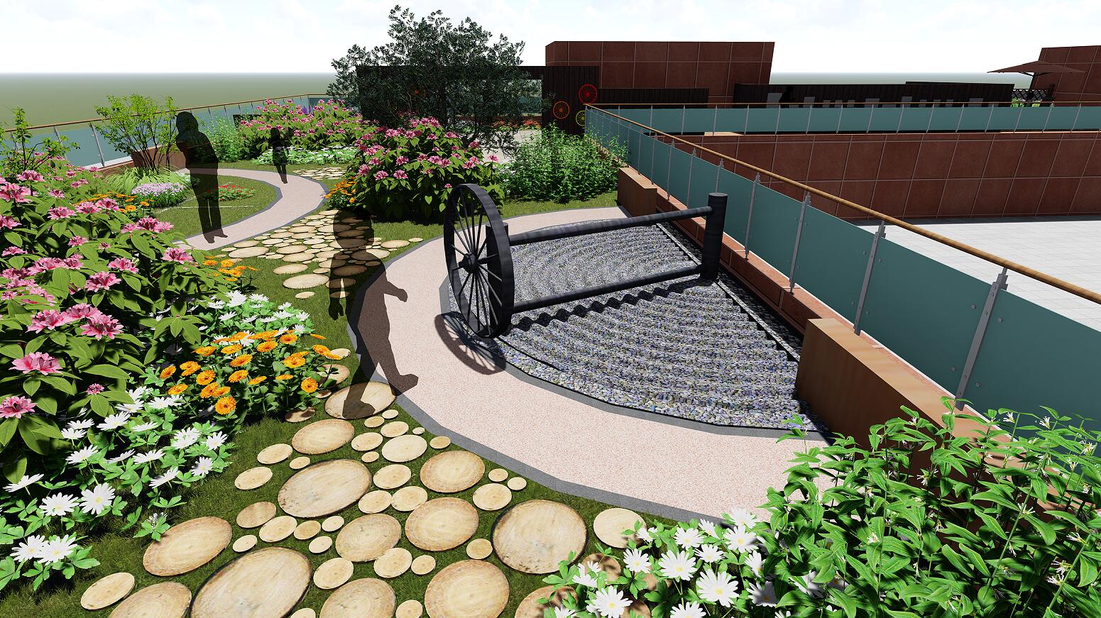 園冶杯專業獎:景山學校分校低碳屋頂花園