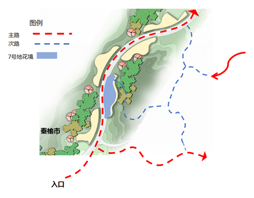 河北省第二屆園博會花境作品——碣石仙臺