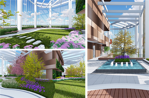 園冶杯專業獎:中航資本大廈超高層屋頂花園