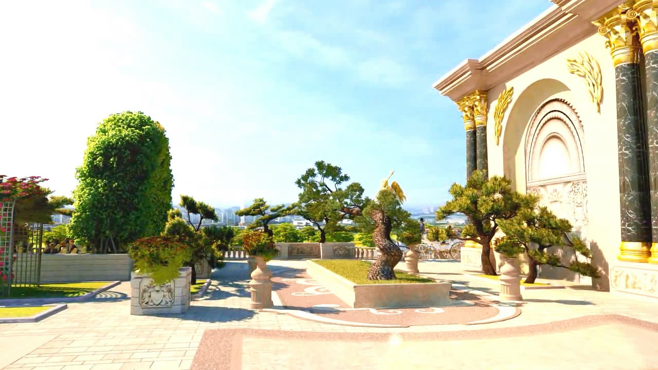 三維建筑動畫在園林景觀中的應用