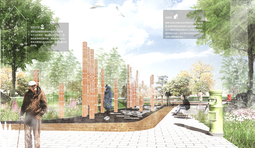 張皓天:Between——工廠社區間的廢棄足球場景觀改造設計