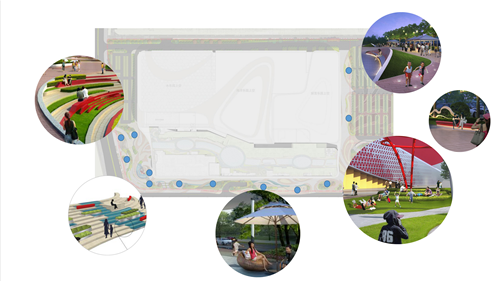顏軒挺:大型商業景觀空間探討與分析——以重慶萬達茂為例