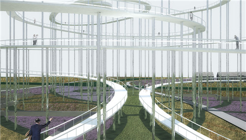 納田杯國際設計競賽花卉種植區-溫柔的巨人