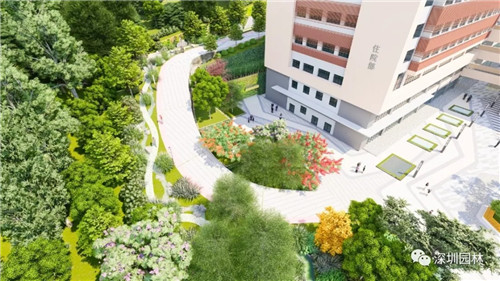 雖然這是座醫院，但景觀美的不像話！