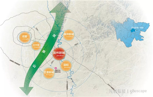 蜀國新天府,秀色看簡州——成都龍升公園