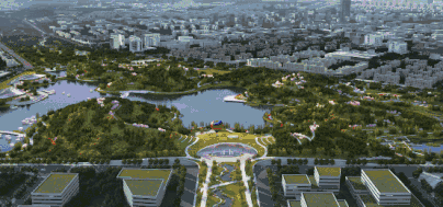 蜀國新天府,秀色看簡州——成都龍升公園