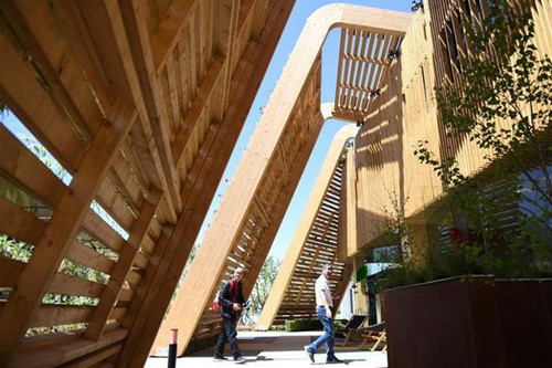 北京世園會 每一處建筑都在講述獨特的故事