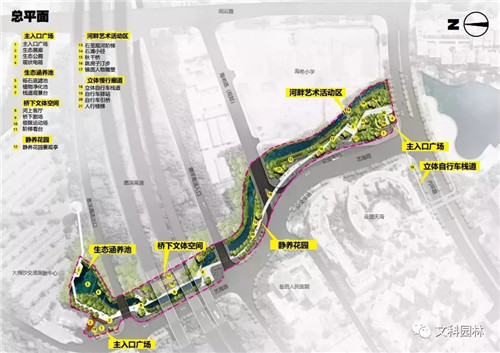 文科園林丨深圳大梅沙河景觀改造設計