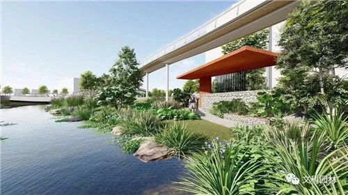 文科園林丨深圳大梅沙河景觀改造設計