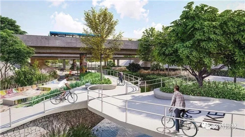 文科園林丨深圳大梅沙河景觀改造設計