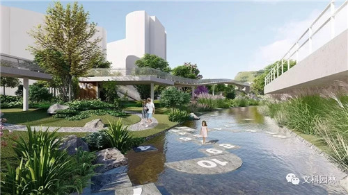 文科園林丨深圳大梅沙河景觀改造設計