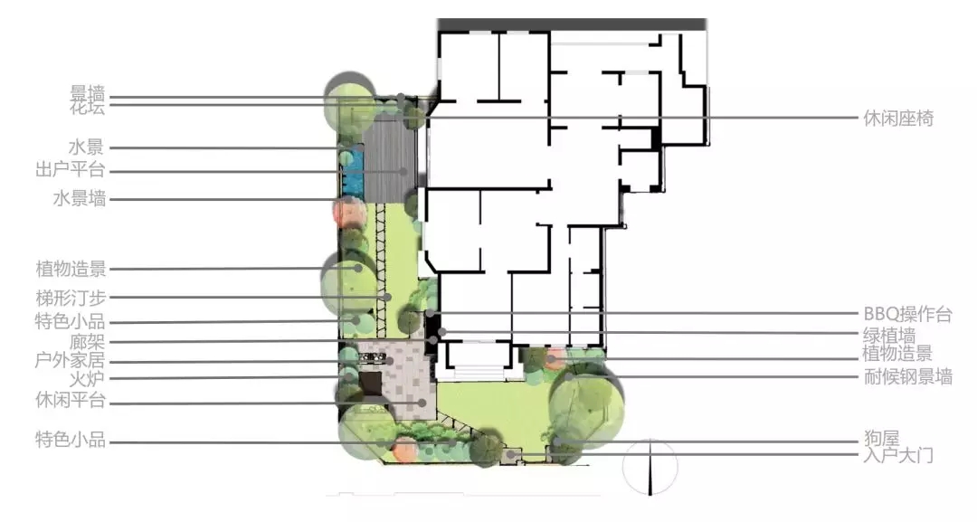 花園設計|色彩不冷不符合你的性格