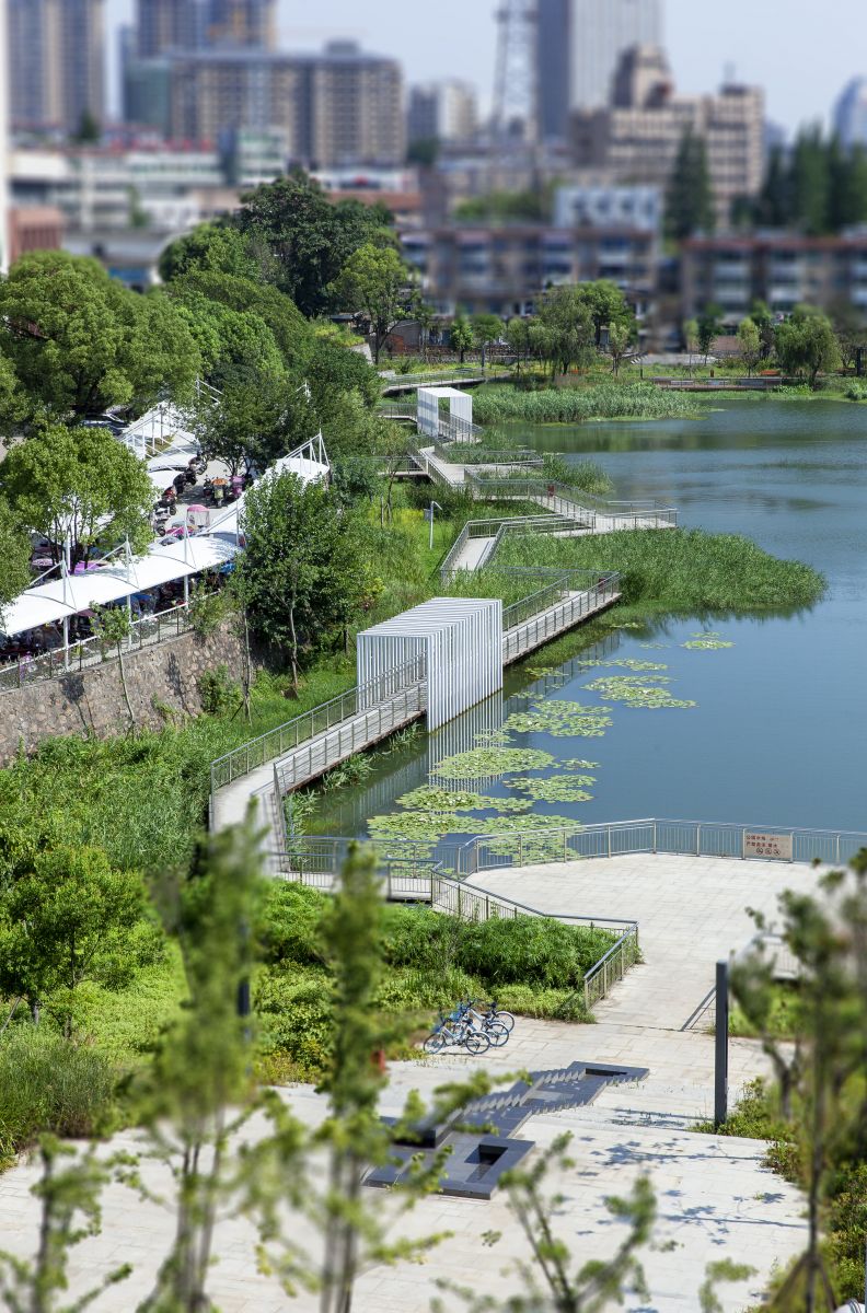 園冶杯專業(yè)獎(jiǎng)|池州護(hù)城河遺址公園景觀與海綿設(shè)計(jì)