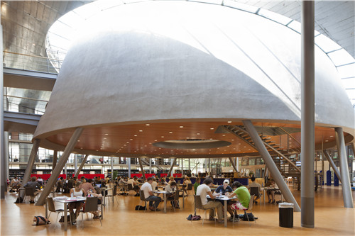 大學(xué)圖書館15000平方米地下書庫