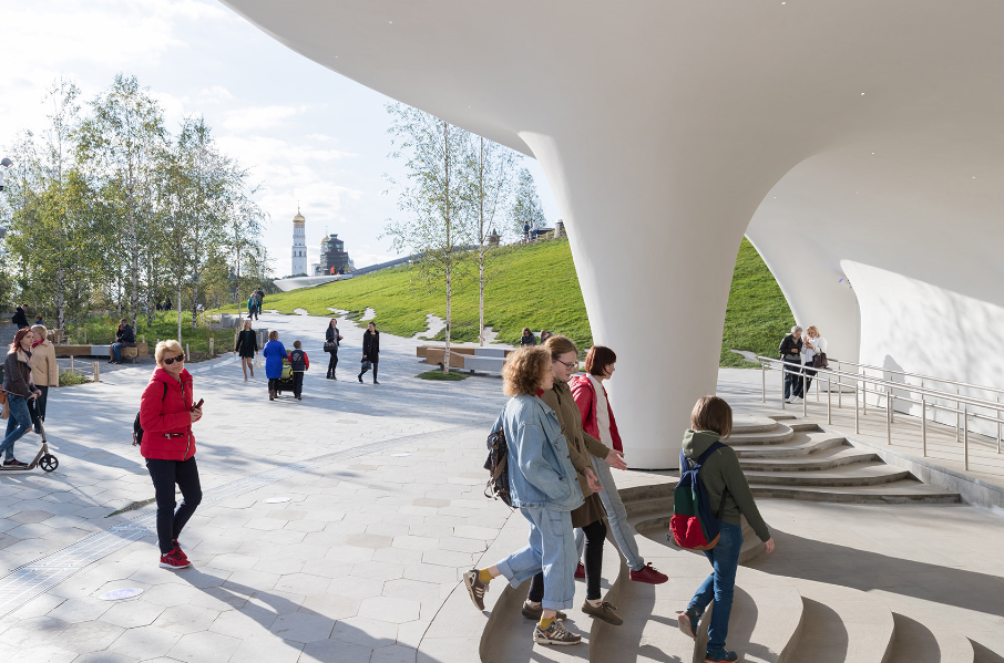 莫斯科扎里亞季耶公園景觀設計
