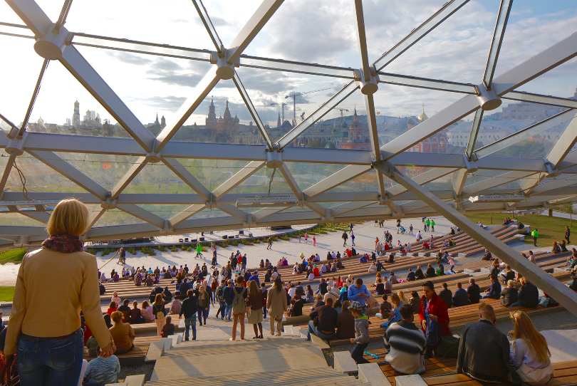 莫斯科扎里亞季耶公園景觀設計