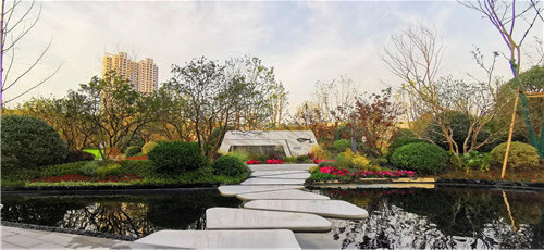 跳馬園林作品丨岳陽金茂 ? 和茂苑