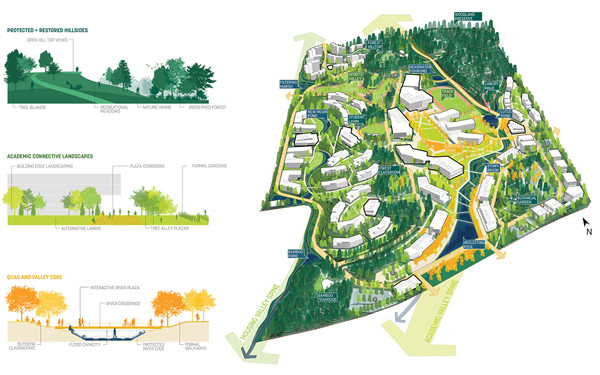 信陽(yáng)學(xué)院南灣校區(qū)校園規(guī)劃