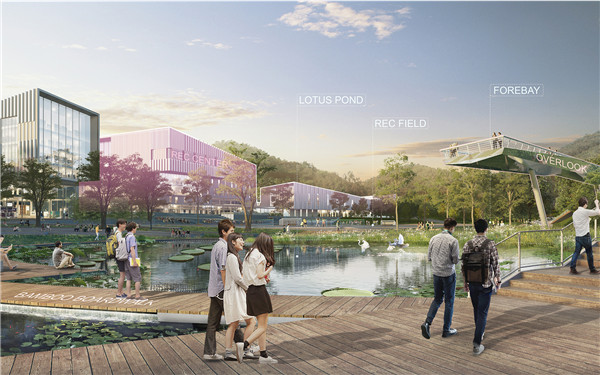 信陽(yáng)學(xué)院南灣校區(qū)校園規(guī)劃