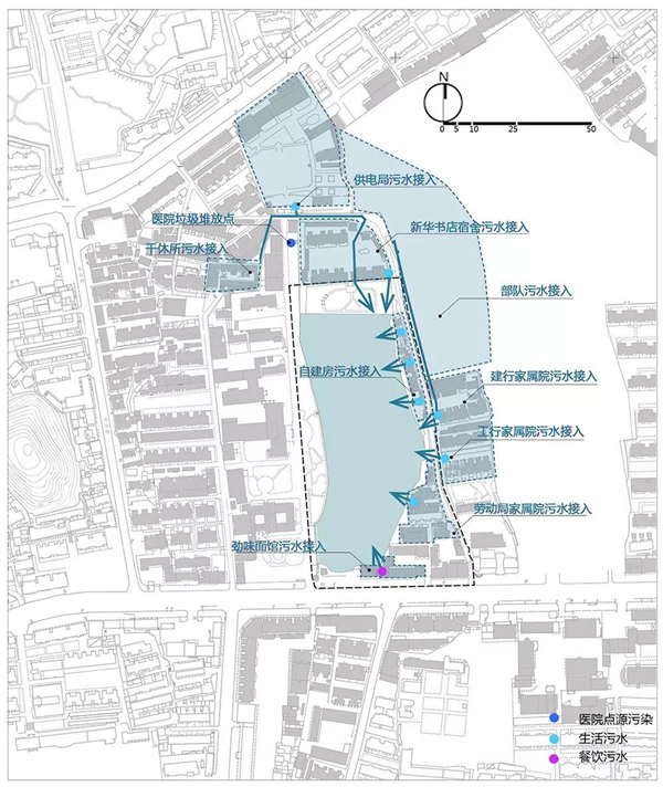 化腐朽為生機(jī) | 一段老城區(qū)護(hù)城河遺跡的景觀與海綿化改造