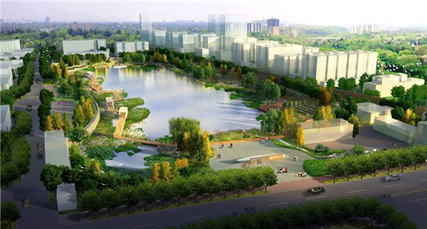 化腐朽為生機(jī) | 一段老城區(qū)護(hù)城河遺跡的景觀與海綿化改造